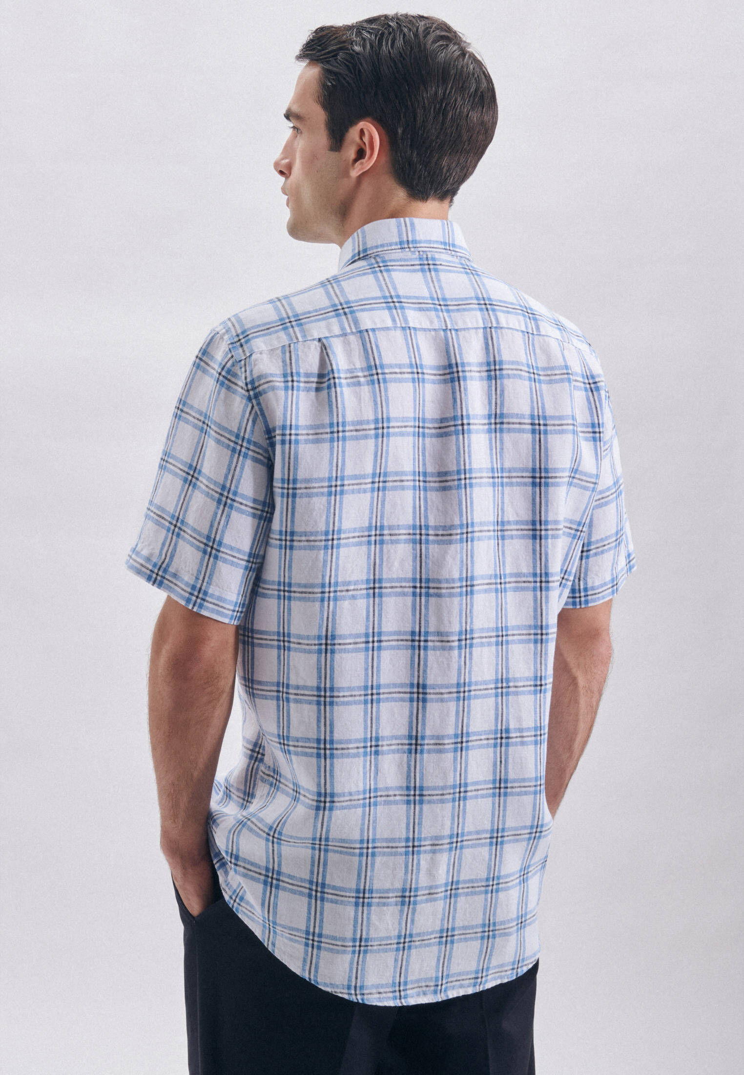 Seidensticker| Herren Leinenhemd Regular