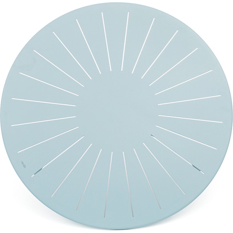 Table basse d’extérieur ronde OUDON, en aluminium