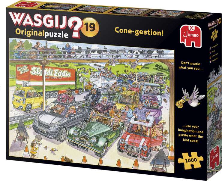 Wasgij puslespil Cone-gestion!