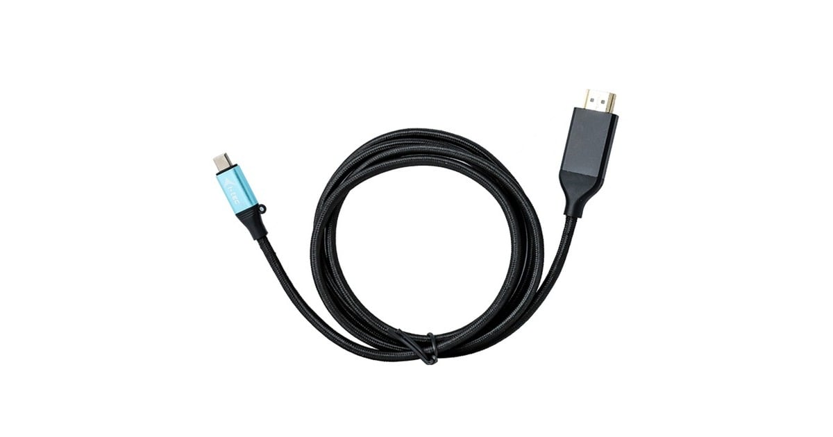 i-tecUSB-C > HDMI adapter  (Zwart, 1,5 meter, 4K 60 Hz)