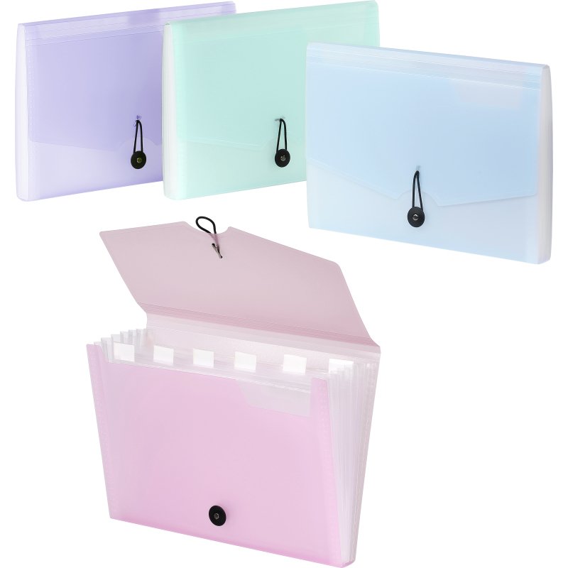 Trieur extensible horizontal 6 compartiments Propysoft - Viquel - 33 x 23,5 cm