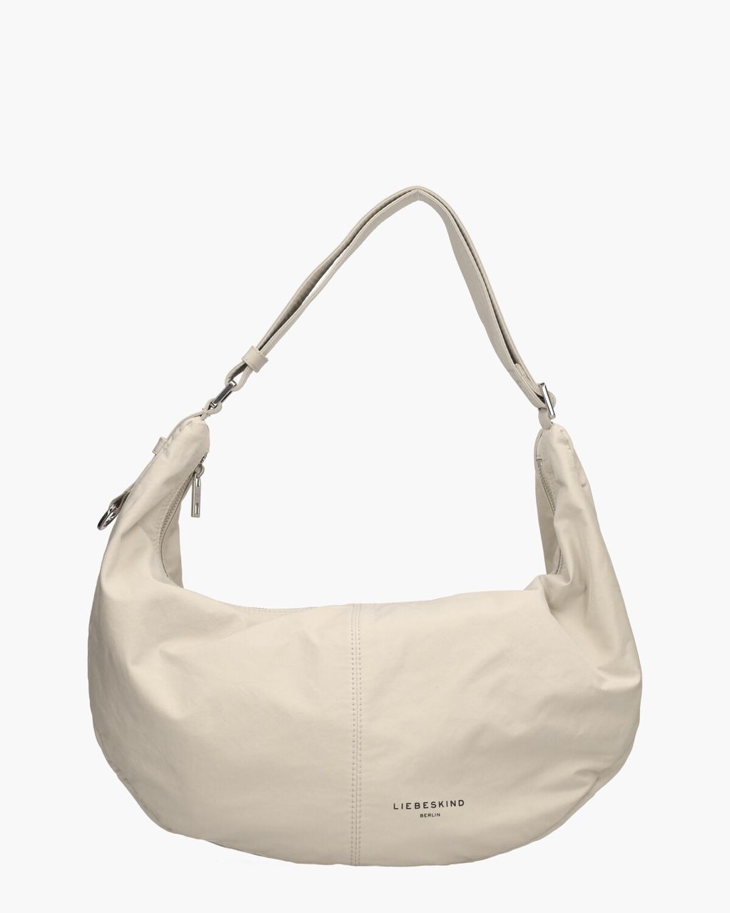Liebeskind Moon Hobo Bag Medium Off-White Tas