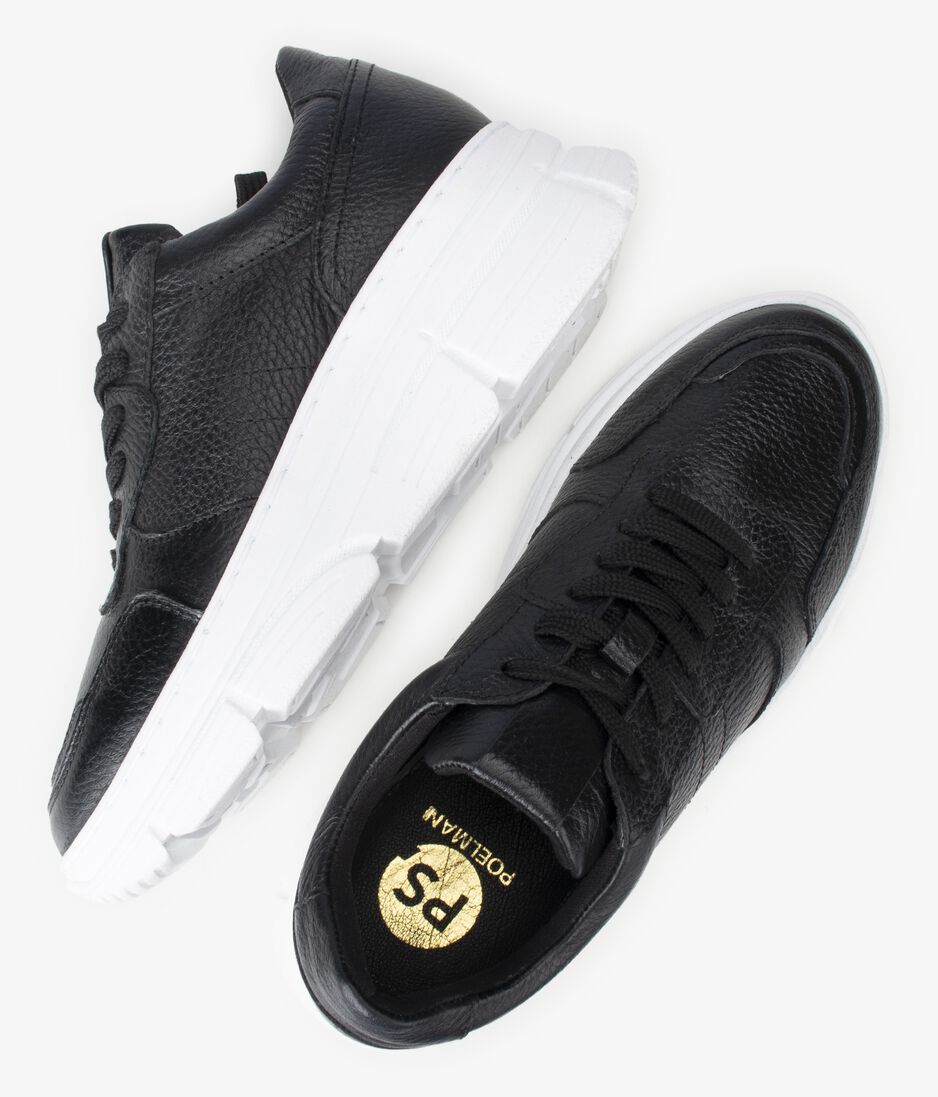 PS POELMAN zwarte ps poelman lage sneakers jara