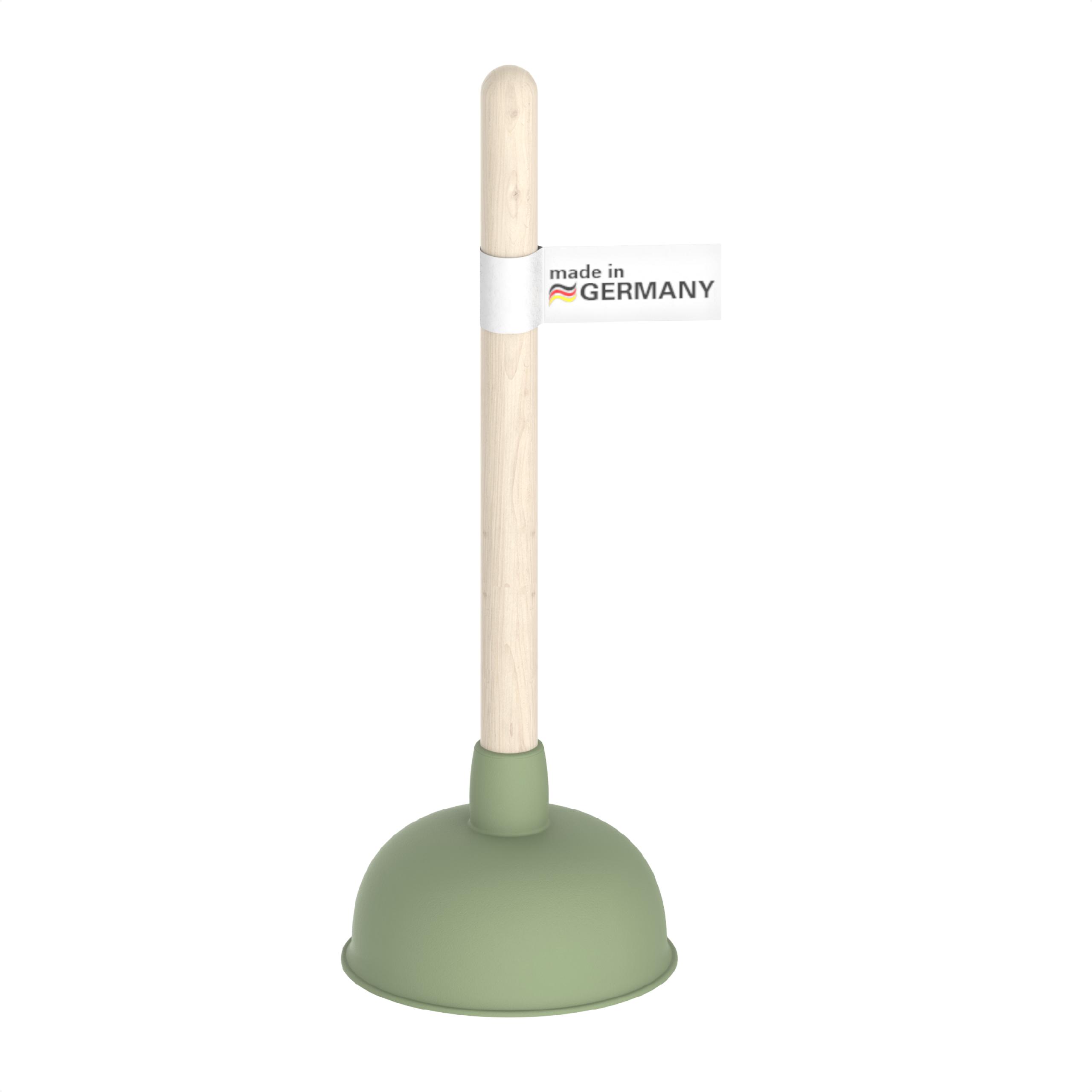 Eisl Bunter WC Pömpel Ø 140 mm farbige Saugglocke Grün