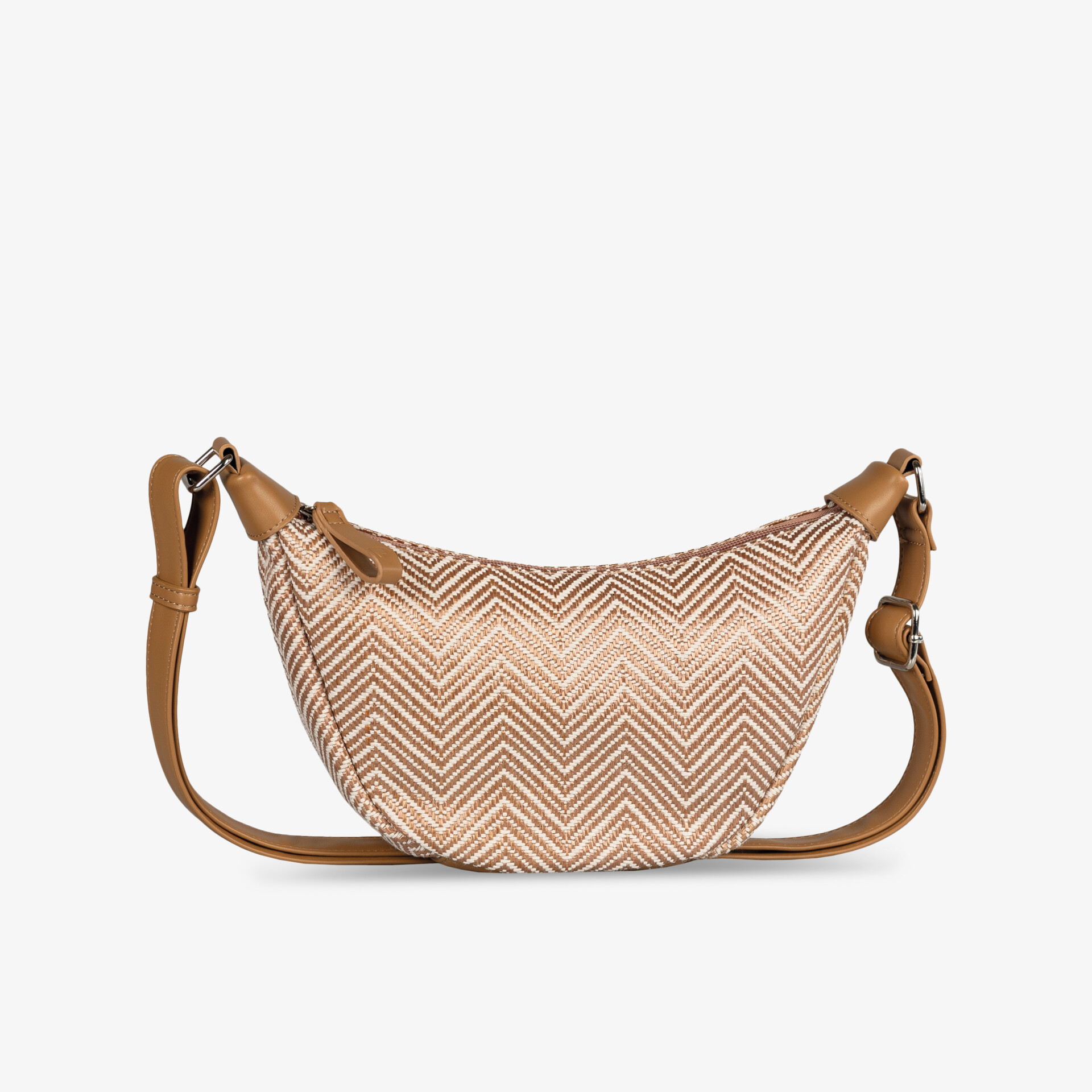 TOM TAILOR DENIM Damen Umhängetasche beige