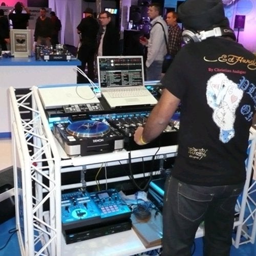 LiteConsole XPRS presentatie- en DJ-stand wit