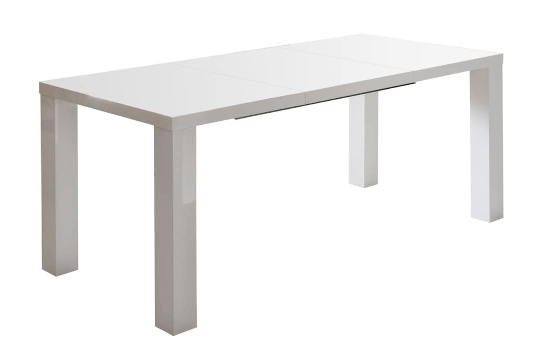 CASAVANTI Esstisch 120-240 x 80 cm weiß