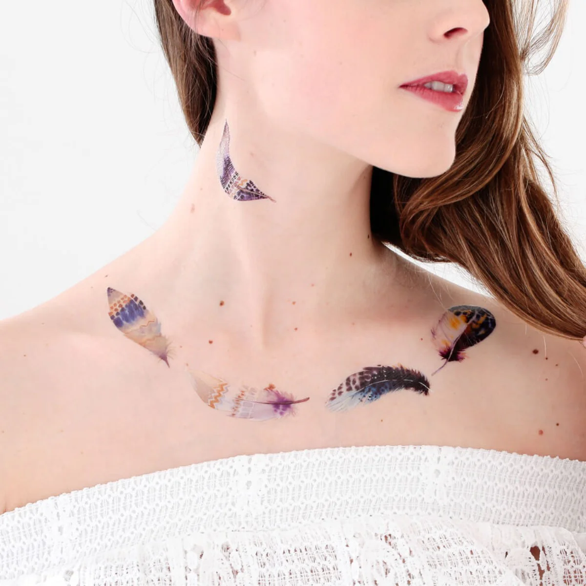 Tatouages éphémères pour le corps x5