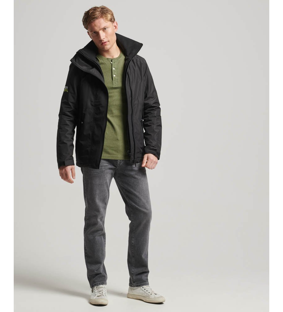 Jaqueta corta-vento Superdry Yachter, preta