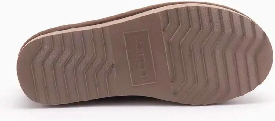 Warmbat Kynuna Suede Tape Dames Sloffen Mud
