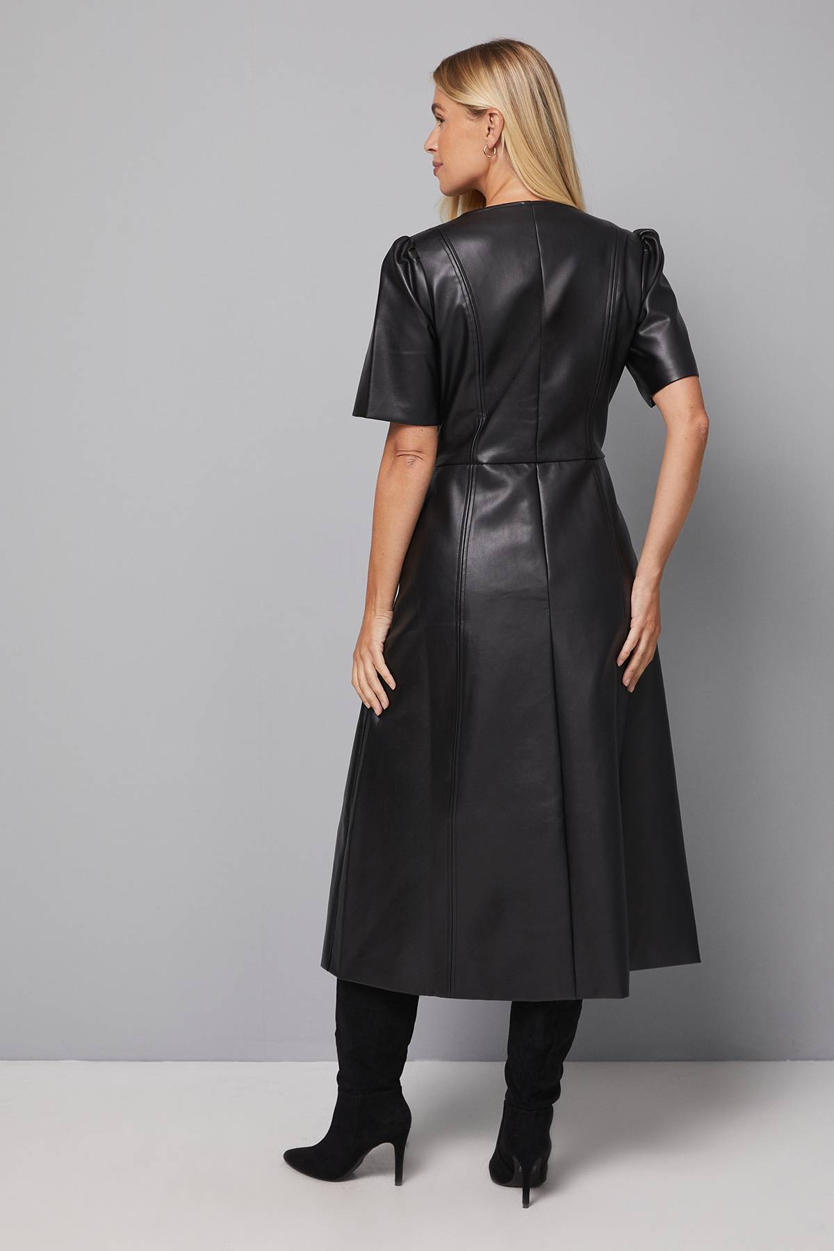 Wallis Robe Mi-Longue Zippée en synthétique Petite