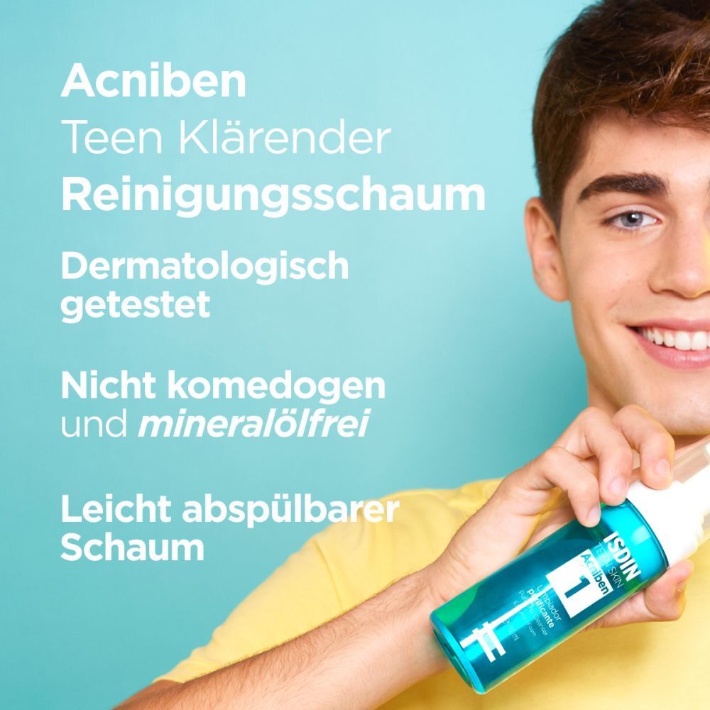 ISDIN ACNIBEN® klärender Reinigungsschaum gegen unreine Haut und Pickel