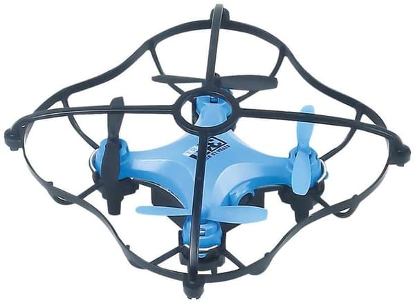 3-i-1 radiostyrt terrengkjøretøy 2,4 G - drone, båt, bil 4-akset, blå/grå