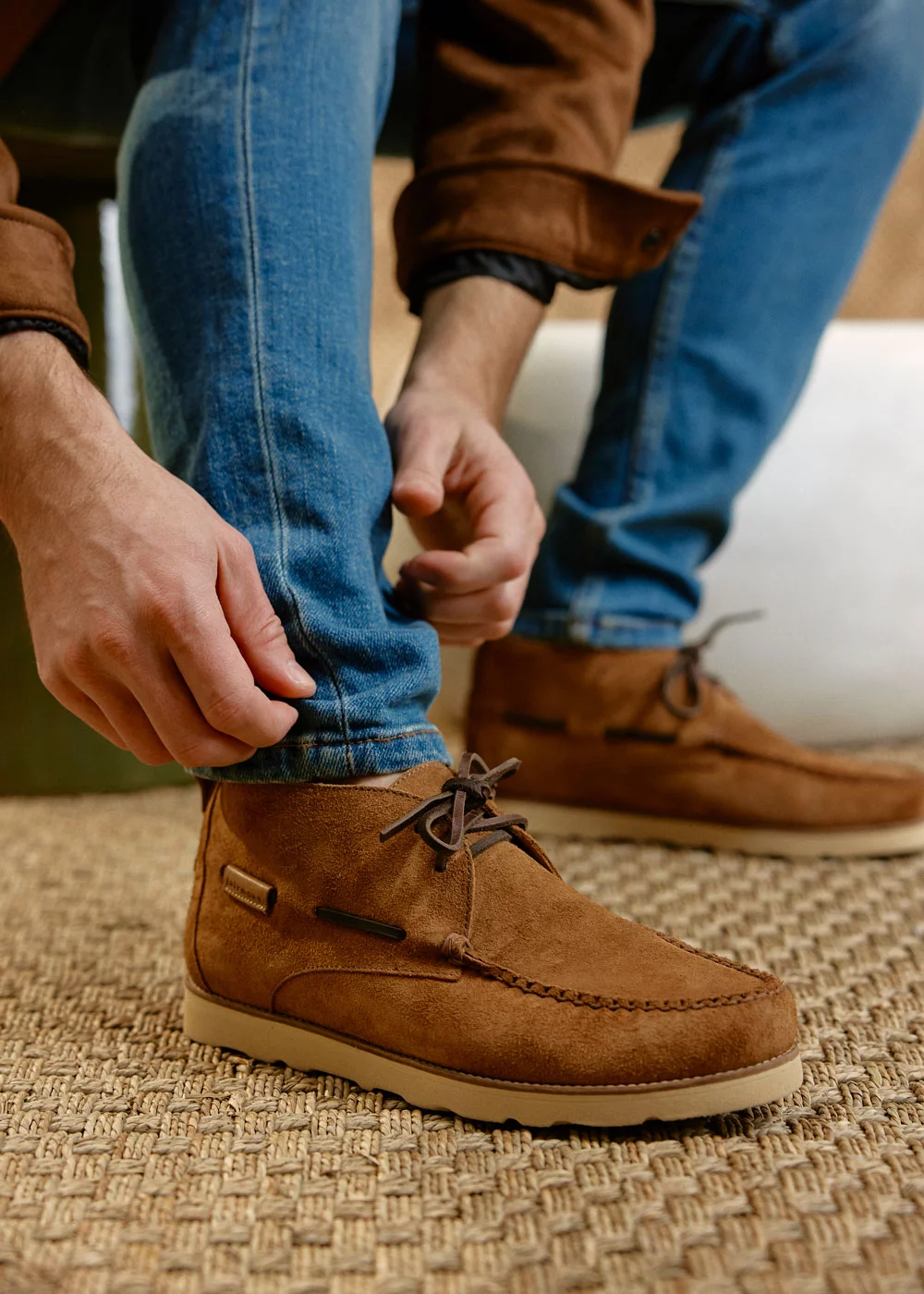 VIBECHUKKA VELOURS MARRON