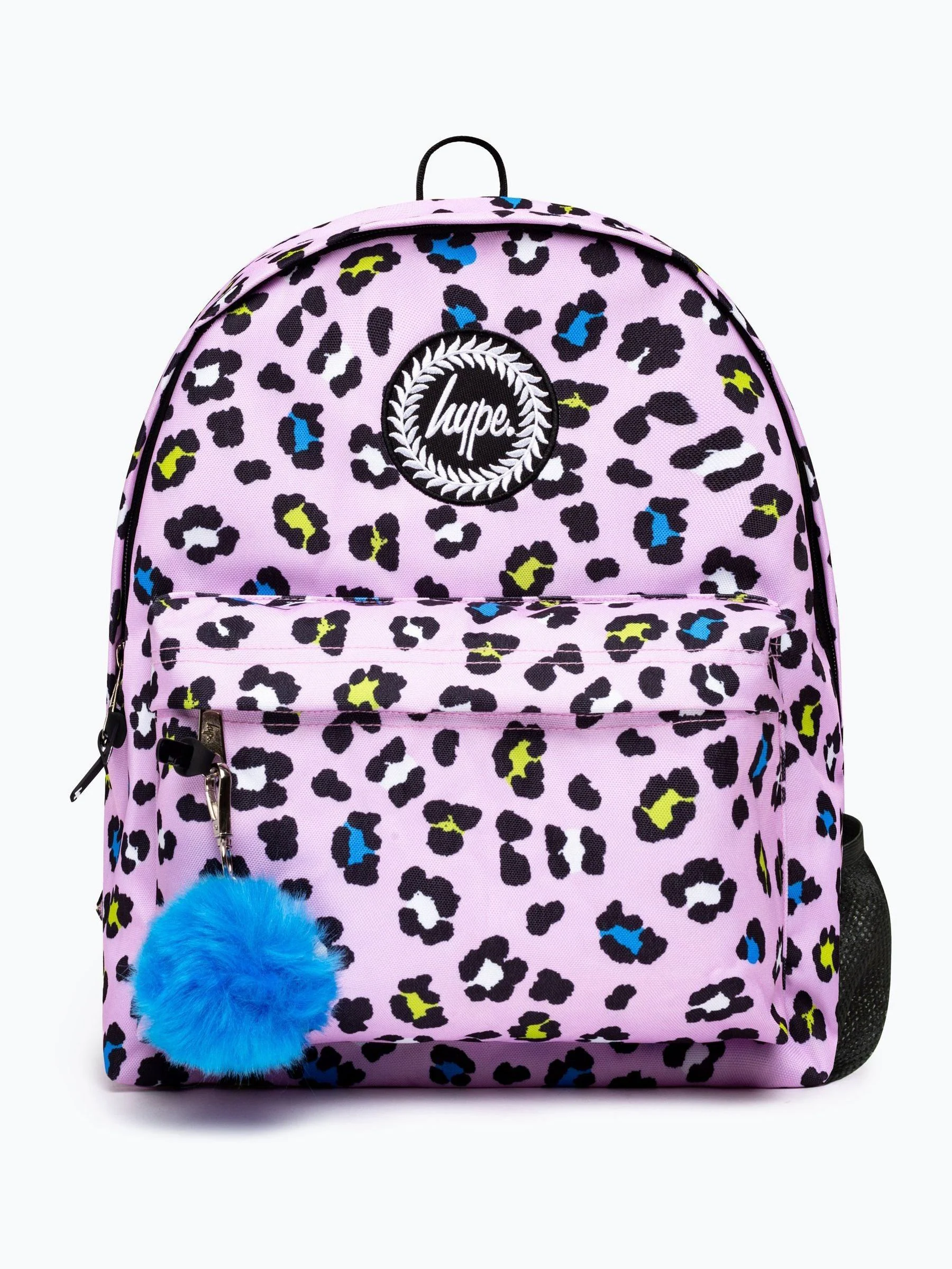 Hype. Paarse luipaardprint Rugzak voor kinderen