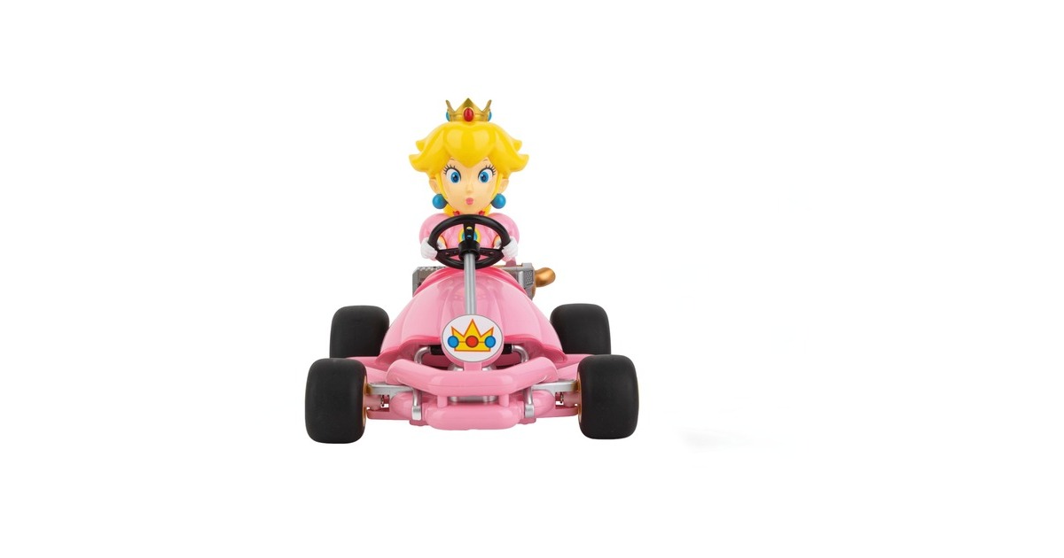 Carrera2,4GHz Mario Kart Pipe Kart, Peach RC  (schaal 1:18)