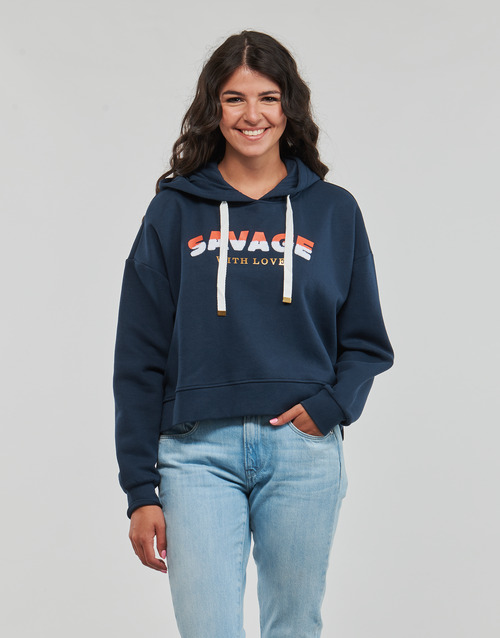Only - ONLPIXA L/S HOOD CS SWT - Marine