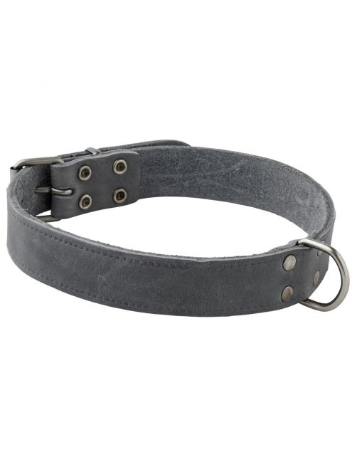 Adori Halsband Vetleder Met Print Grijs - Hondenhalsband