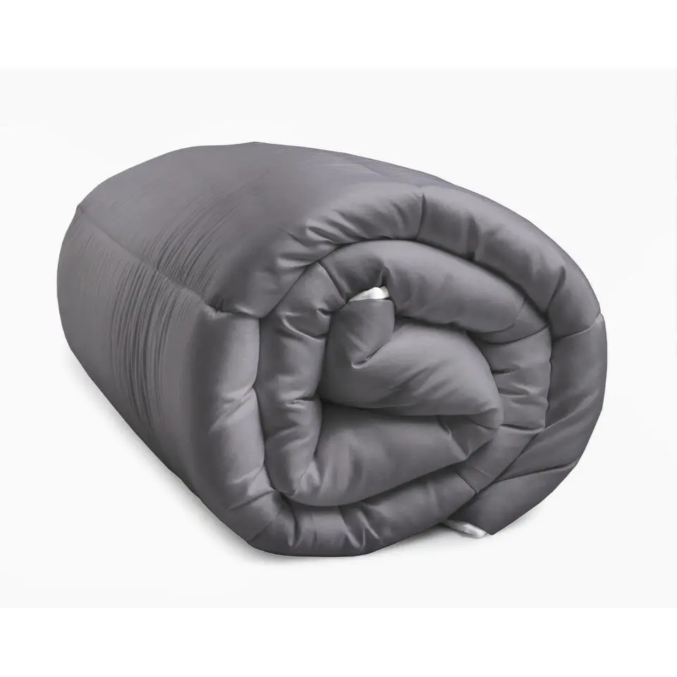 Dekbed zonder Overtrek 240x200 – Incl. Kussenslopen – Wasbaar – Antraciet