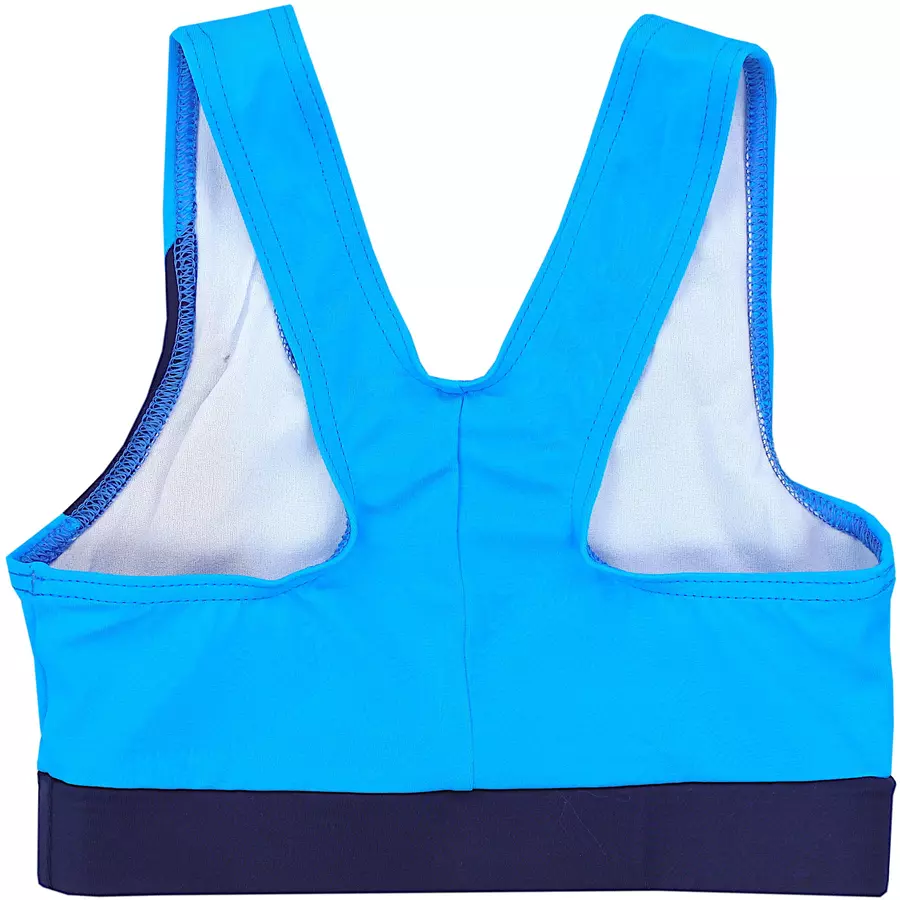 Aquarti Mädchen Sport Bikini - Racerback Bustier & Badehose dunkelgrün