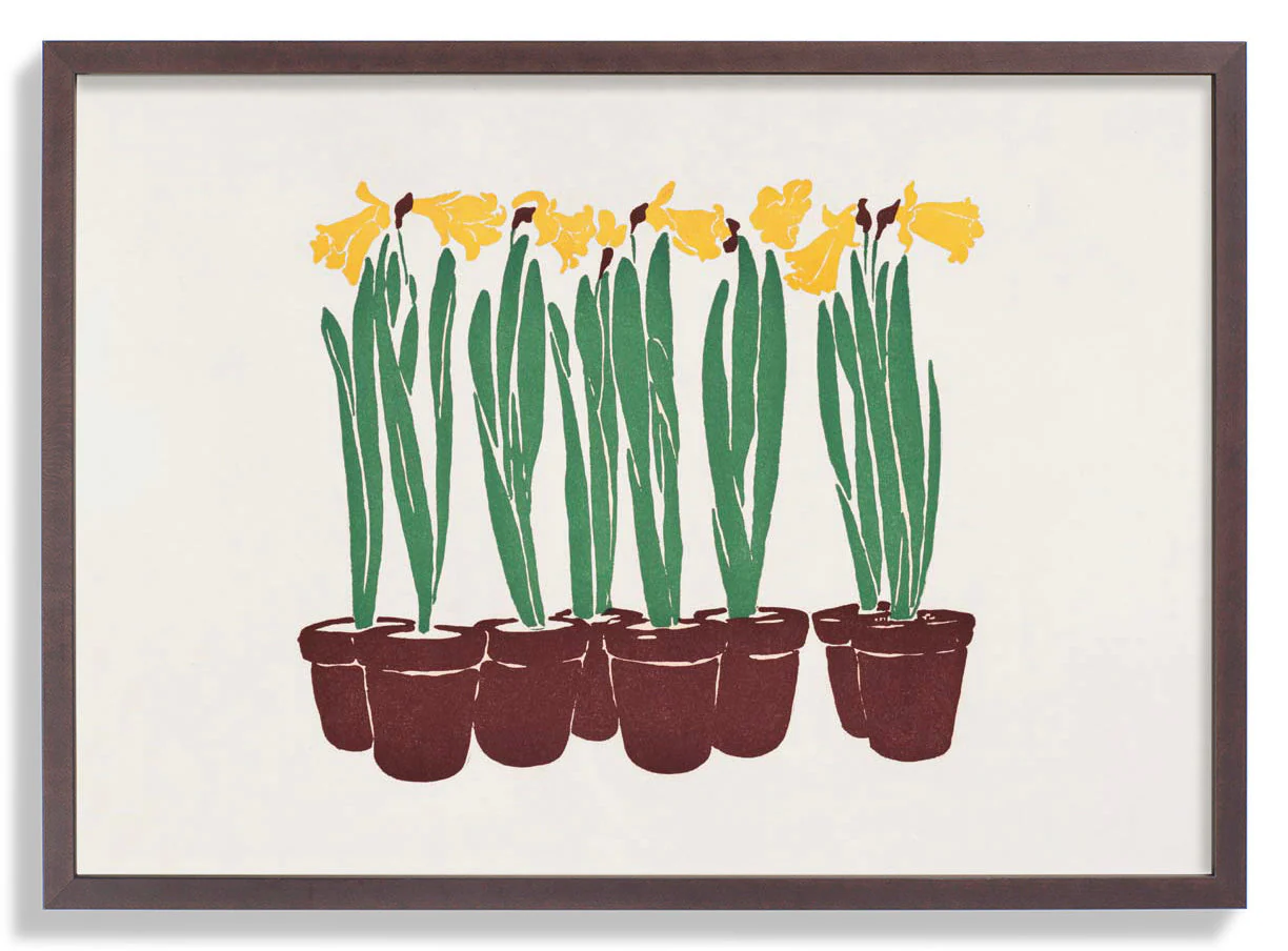 Vintage Blume von Edward Penfield