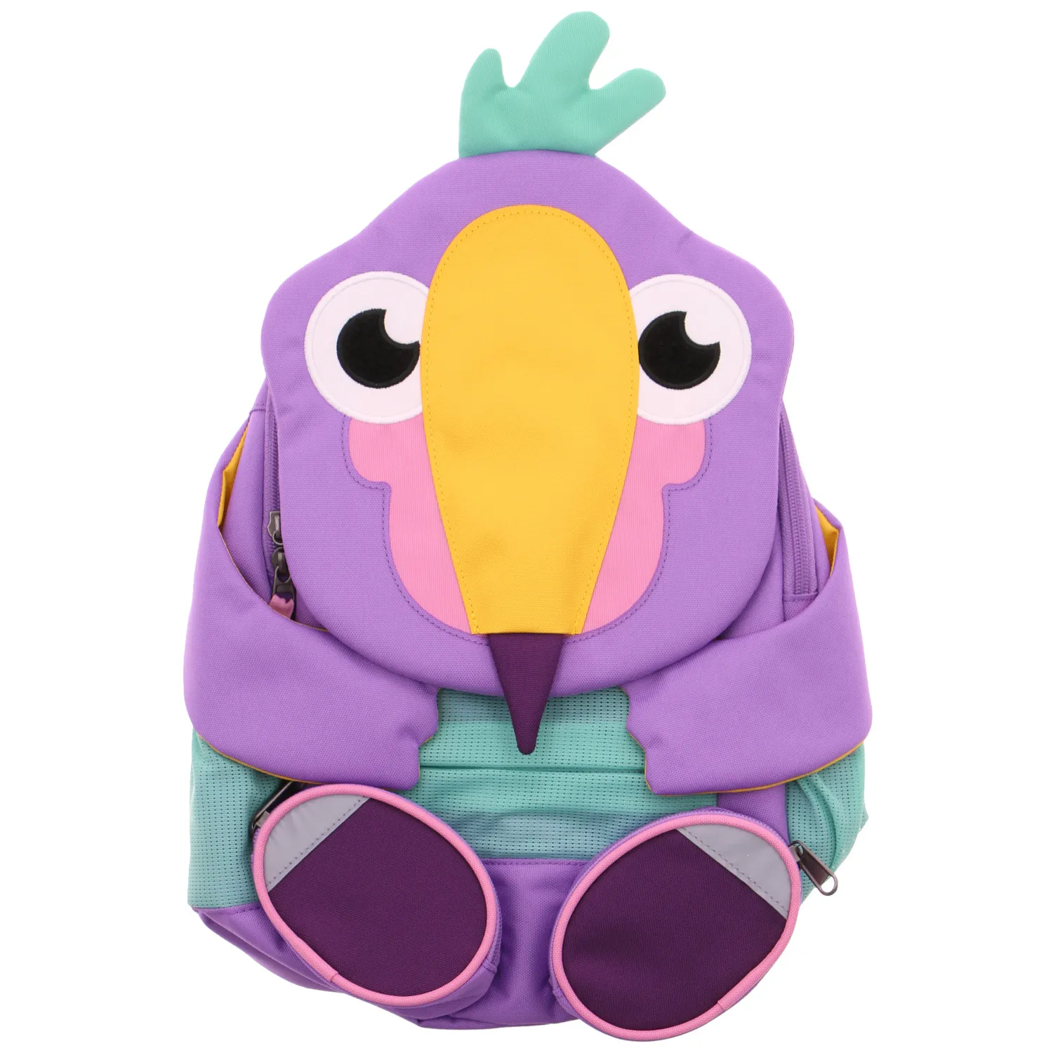 AFFENZAHN Aktionen Flieder Textil  Kinderrucksack 8L