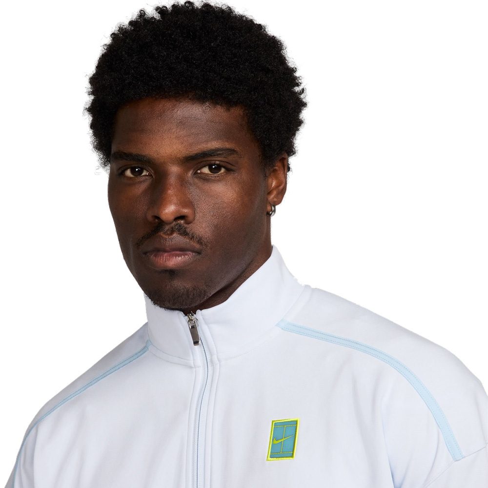 Nike Court Heritage Tennisjacke Herren football grey