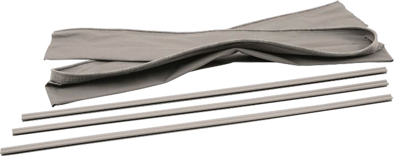 Outwell Magnetverbinder Keder Band Connecter 7 mm schwarz/grau