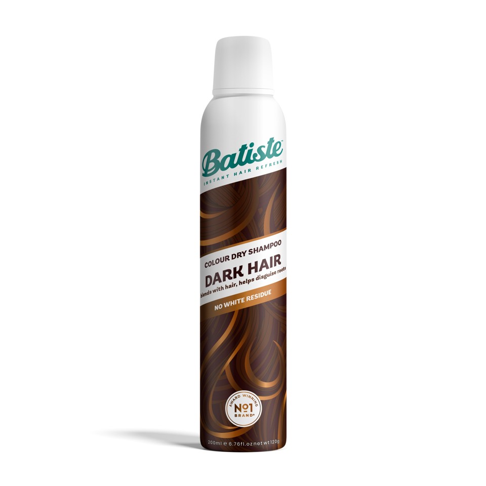 Batiste - Dry Shampoo Hint of Colour Dark 200 ml - Tørshampoo