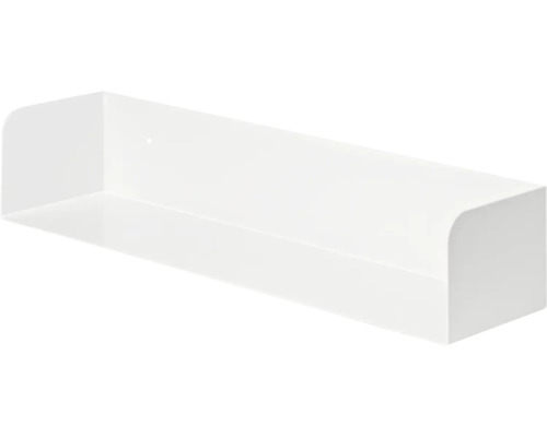 Wandplank vitrine 80x20x11,5 cm wit