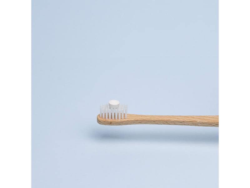 Kiyo Natural Zahnreinigungs-Tabletten mit Fluorid 124 Stück Natürliche Zahnputztabletten mit Fluorid aus Die Höhle der Löwen