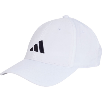 Adidas New Logo Embroidered Baseball Cap White / Black
