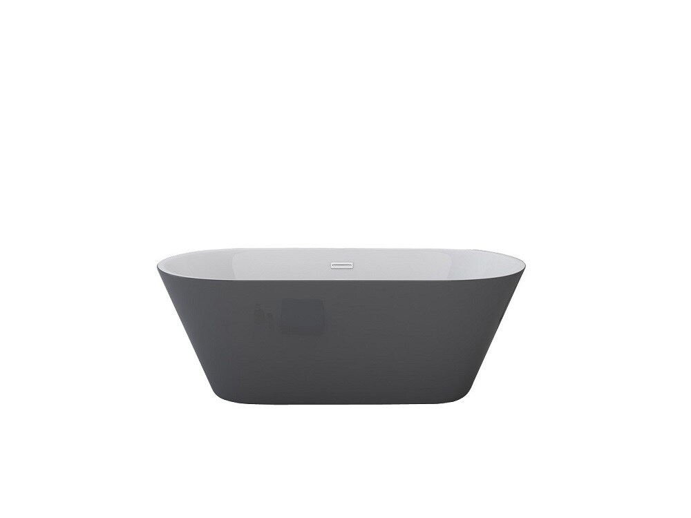 Jet-Line Badewanne DEHLIA grau freistehend Jet-Line 1700x800 Bad Ausstattung