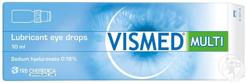 Vismed Multi Gouttes Oculaires Lubrifiant Oculaire 0,18% Flacon 10ml