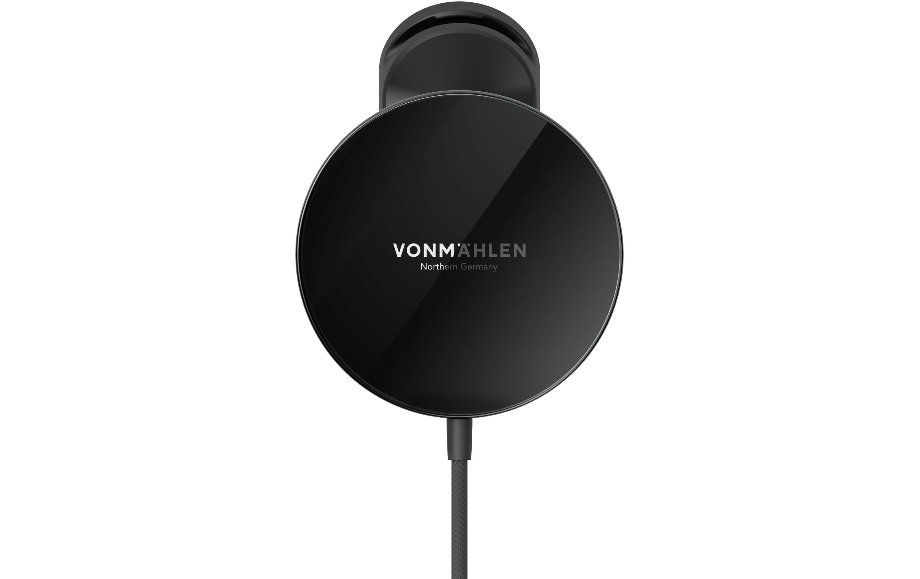 Wireless Charger Aura Car BlackMagnetisches kabelloses Ladepad für das Auto mit frei einstellbarer Befestigung