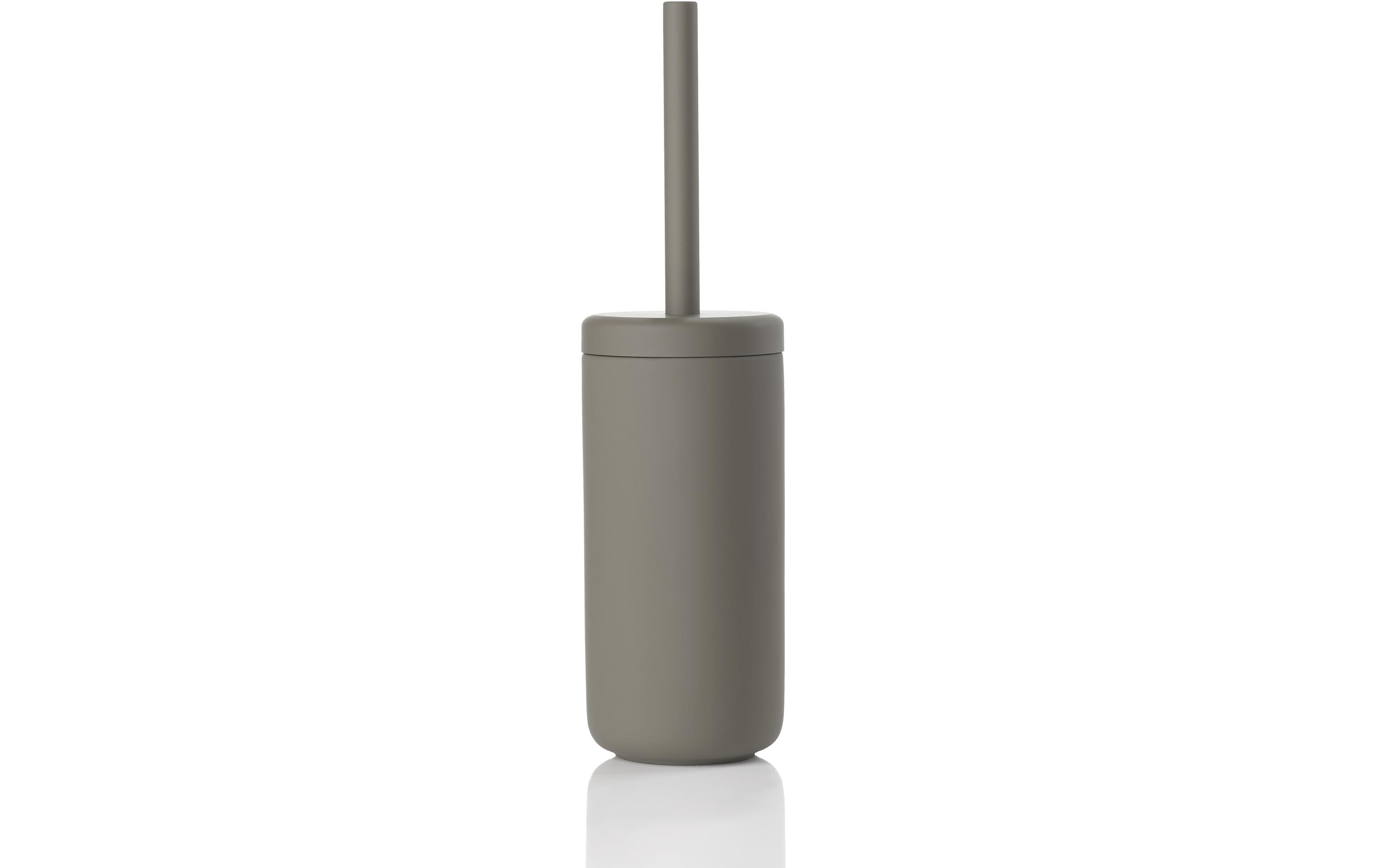 Toilettenbürste Ume Taupe, SteingutToilettenbürste mit Innengefäss