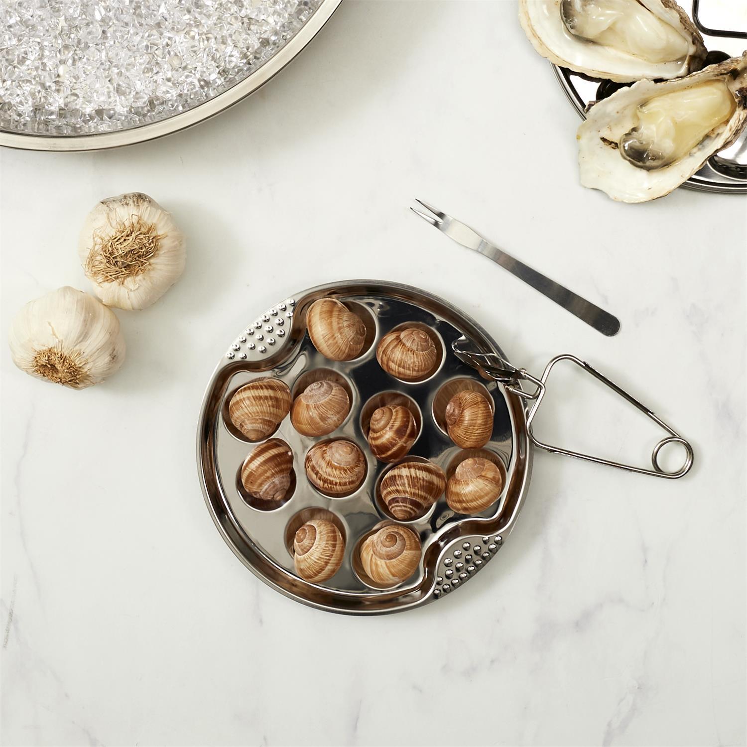 ASSIETTE POUR 12 ESCARGOTS