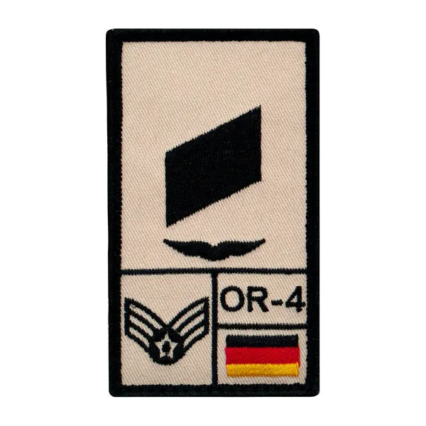Café Viereck -  Rank Patch Korporal Luftwaffe