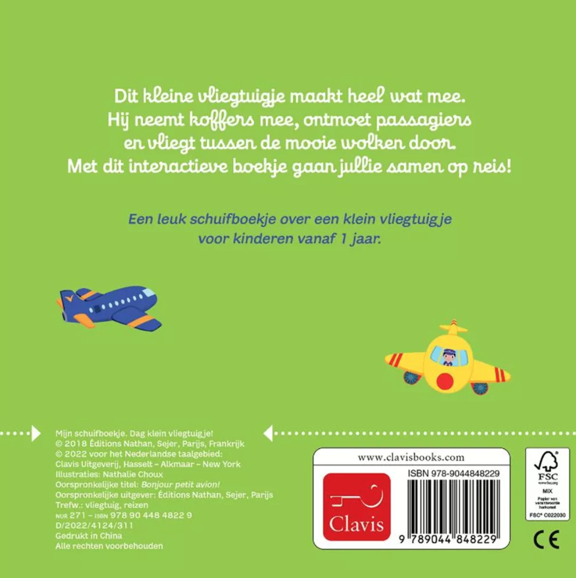 Mijn schuifboekje: Dag klein vliegtuigje
