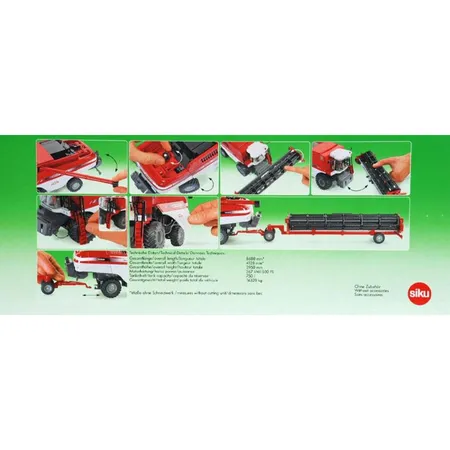 SIKU 4257 Massey Ferguson Mähdrescher
