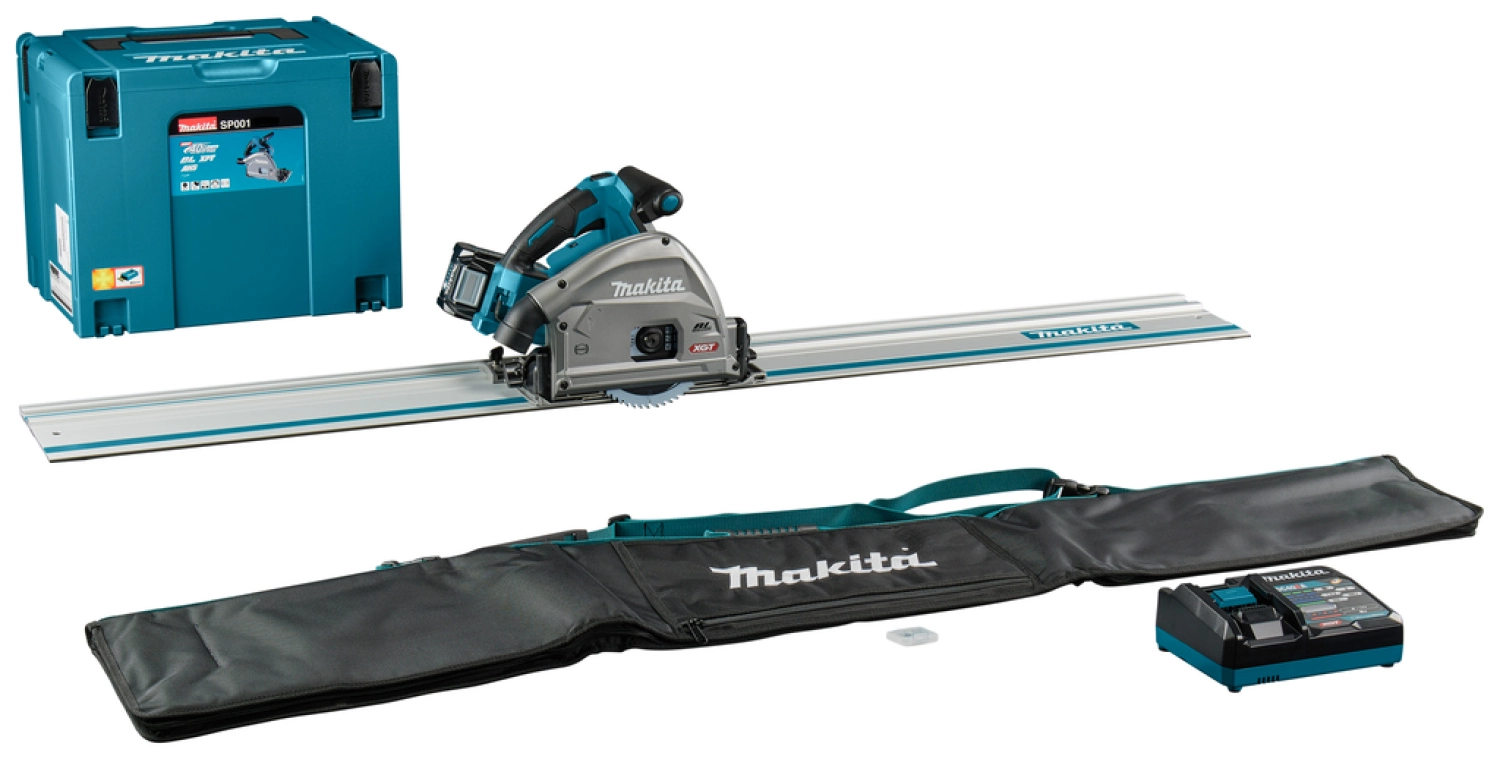 Makita SP001GM102 XGT40V Max Li-Ion accu Invalcirkelzaag (4,0Ah accu) in Mbox - 165 mm