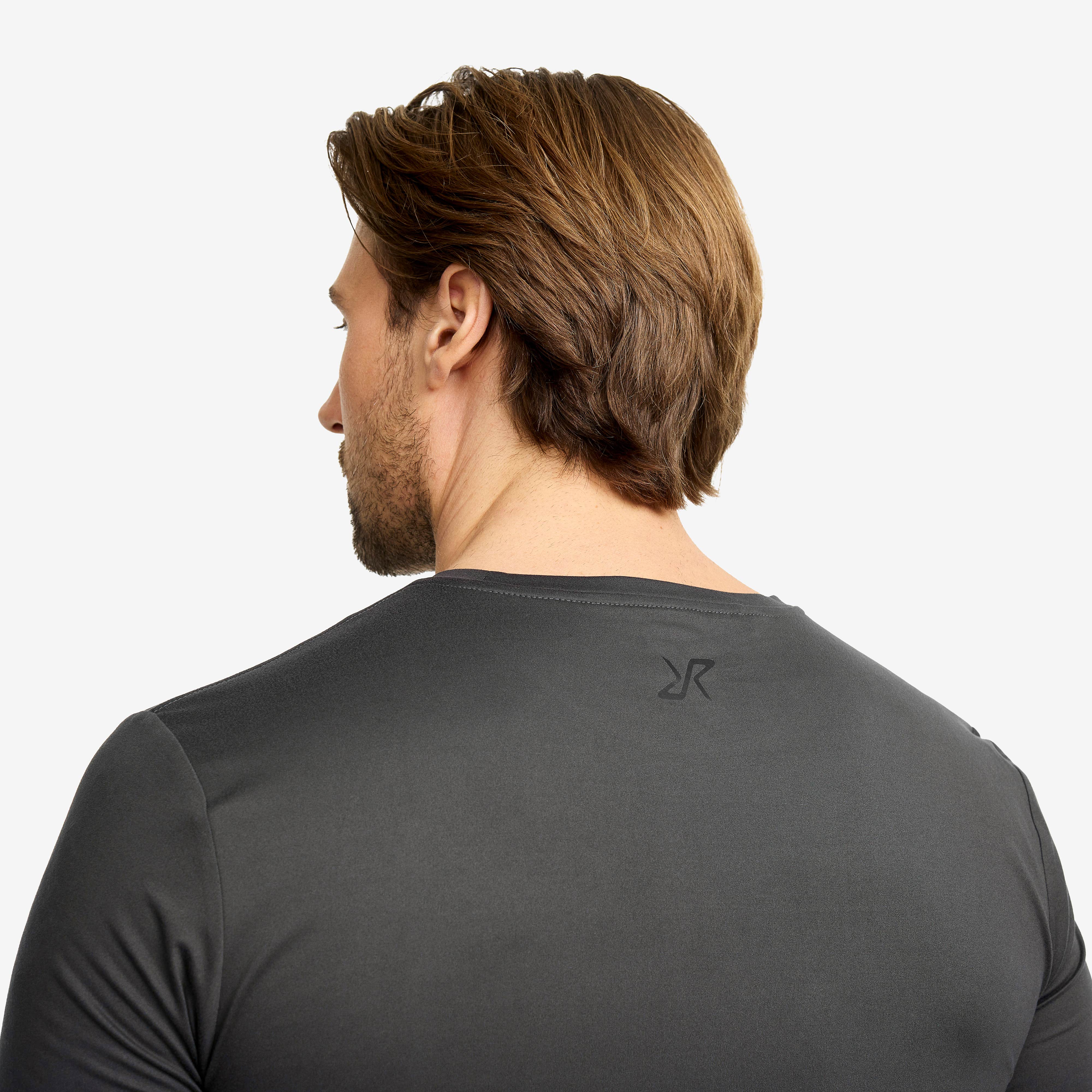 Mission Logo Slim Fit T-shirt Herre Anthracite