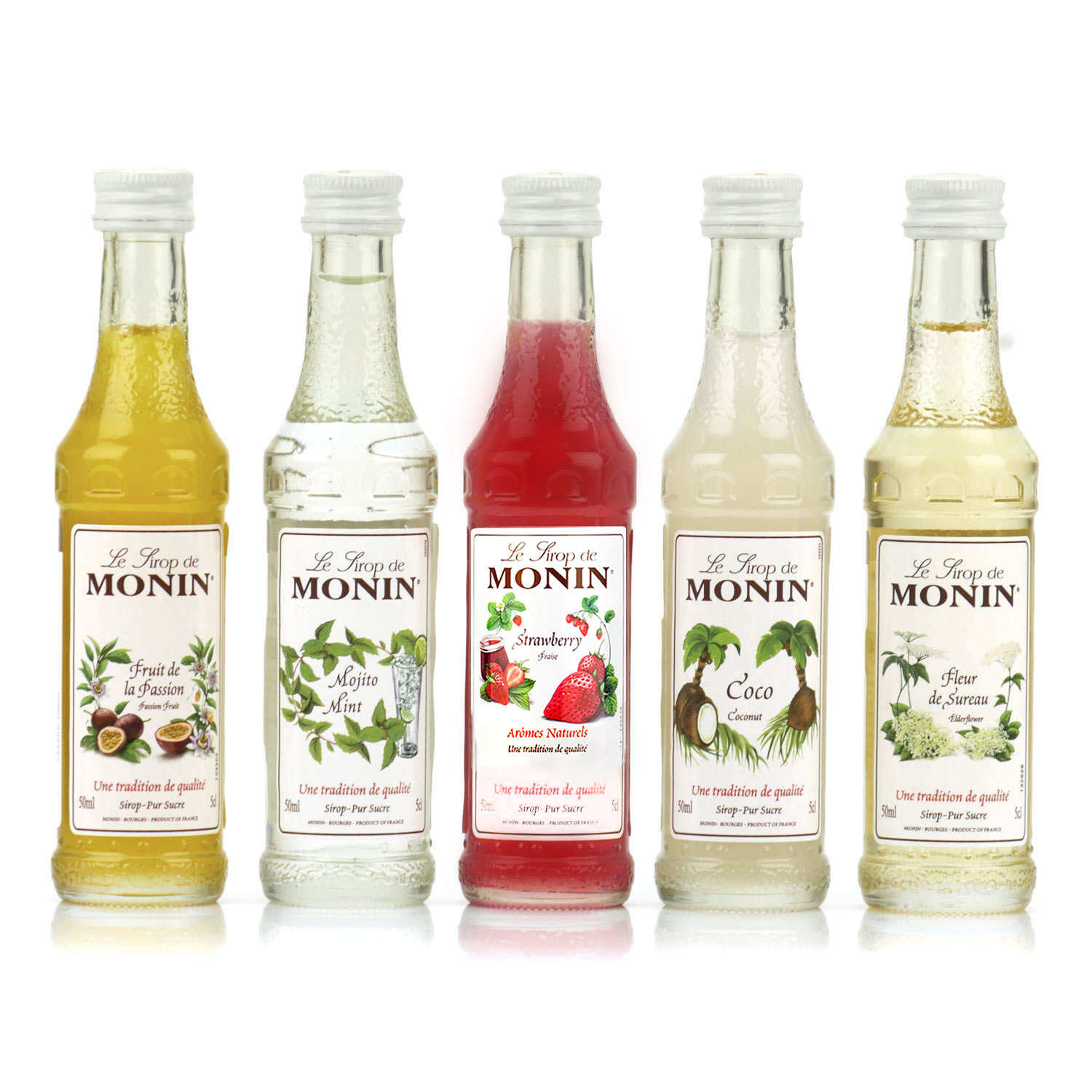 Coffret cocktails - 5 sirops mignonnettes - Monin