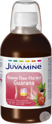 Juvamine Essentiels D'Actifs Thé Vert Guarana 500ml