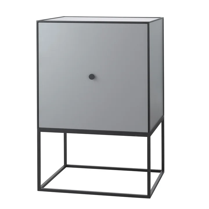 Audo - Frame Sideboard 49 (inkl. Tür & Regalboden), dunkelgrau