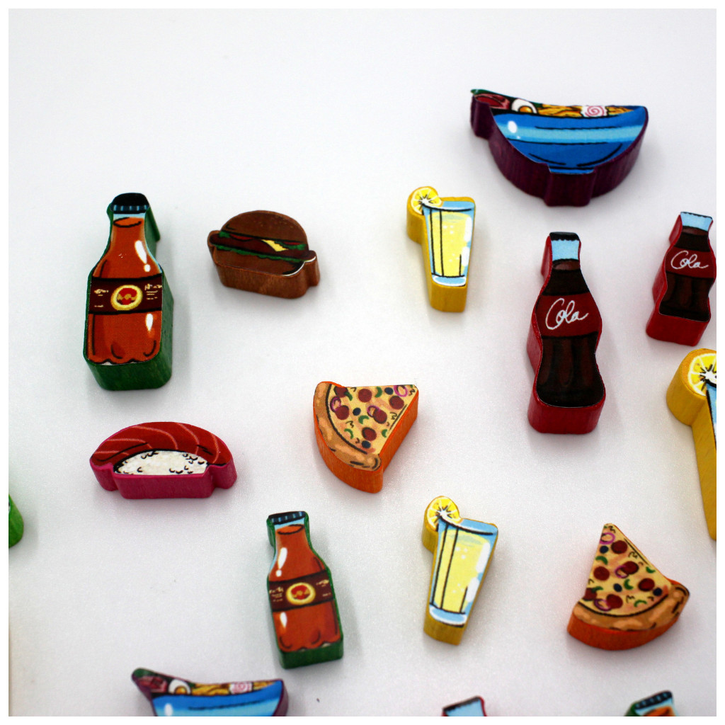 Food Chain Magnate Ketchup - Set d'autocollants