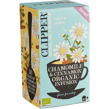 Clipper Chamomile & Cinnamon Organic Infusion 20 Stuks 35 g