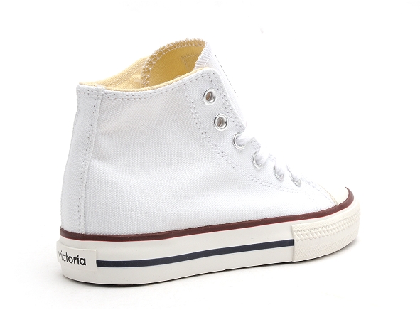 Victoria boots bottine enfant tribu botin lona 106500 blanc