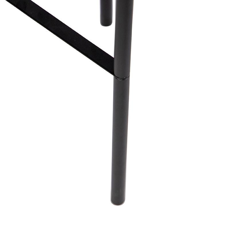 Moderne vloerlamp zwart 135cm - Bliss Mesh