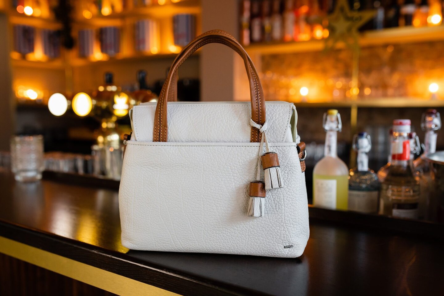 Berba Chamonix Handtas Wit